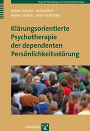 Cover von Klärungsorientierte Psychotherapie der dependenten Persönlichkeitsstörung