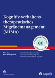 Cover von Kognitiv-verhaltenstherapeutisches Migränemanagement (MIMA)