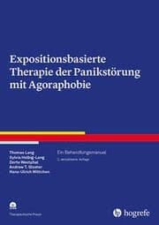 Cover von Expositionsbasierte Therapie der Panikstörung mit Agoraphobie