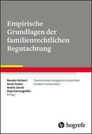 Cover von Empirische Grundlagen der familienrechtlichen Begutachtung
