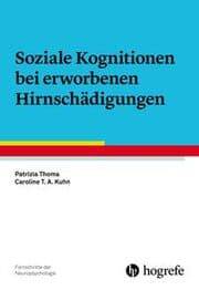 Cover von Soziale Kognitionen bei erworbenen Hirnschädigungen