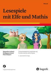 Cover von Lesespiele mit Elfe und Mathis