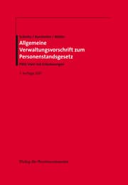 Cover von Allgemeine Verwaltungsvorschrift zum Personenstandsgesetz