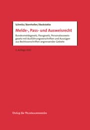 Cover von Melde-, Pass- und Ausweisrecht
