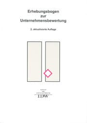 Cover von Erhebungsbogen zur Unternehmensbewertung
