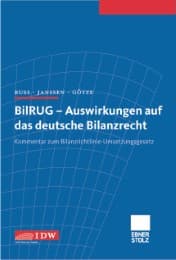 Cover von BilRUG - Auswirkungen auf das deutsche Bilanzrecht