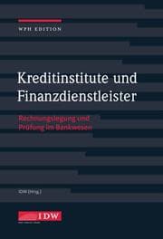 Cover von Kreditinstitute, Finanzdienstleister und Investmentvermögen mit Online-Ausgabe