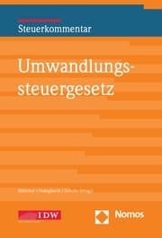 Cover von Umwandlungssteuergesetz