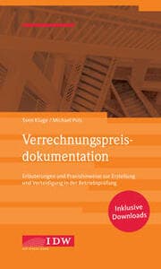 Cover von Verrechnungspreisdokumentation