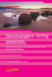 Cover von Nachhaltigkeit richtig umsetzen