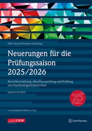Cover von Neuerungen für die Prüfungssaison 2025/2026- inklusive Update als Download