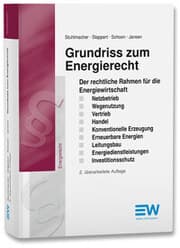 Cover von Grundriss zum Energierecht