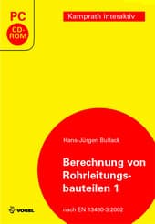 Cover von Berechnung metallischer Rohrleitungsbauteile 1