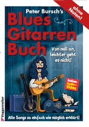 Cover von Peter Bursch's Blues-Gitarrenbuch