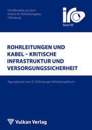 Cover von Rohrleitungen und Kabel - Kritische Infrastruktur und Versorgungssicherheit