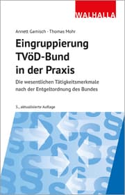 Cover von Eingruppierung TVöD-Bund in der Praxis