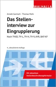 Cover von Das Stelleninterview zur Eingruppierung
