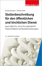 Cover von Stellenbeschreibung für den öffentlichen und kirchlichen Dienst