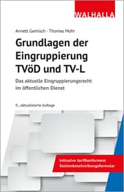 Cover von Grundlagen der Eingruppierung TVöD und TV-L