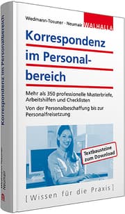Cover von Korrespondenz im Personalbereich