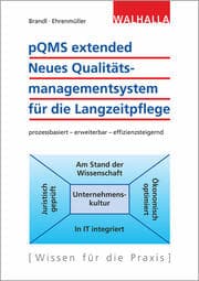 Cover von pQMS extended: Neues Qualitätsmanagementsystem für die Langzeitpflege