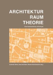 Cover von Architektur, Raum, Theorie
