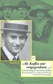 Cover von 'Als Kafka mir entgegenkam...'
