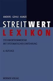 Cover von Streitwert-Lexikon