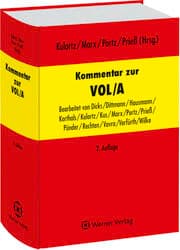 Cover von Kommentar zur VOL/A