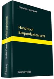 Cover von Handbuch Bauproduktenrecht