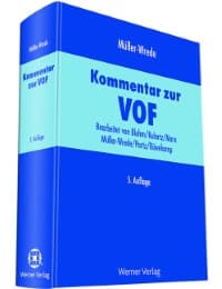 Cover von Kommetar zur VOF