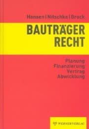 Cover von Bauträgerrecht