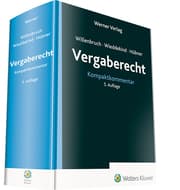 Cover von Vergaberecht