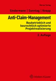 Cover von Anti-Claim-Management