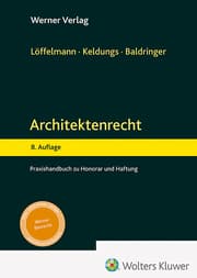 Cover von Architektenrecht
