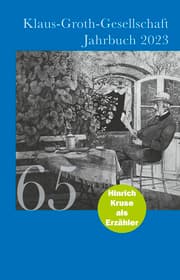 Cover von Klaus Groth Jahrbuch 2023