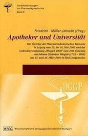 Cover von Apotheker und Universität