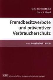Cover von Fremdbesitzverbote und präventiver Verbraucherschutz