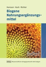 Cover von Biogene Nahrungsergänzungsmittel