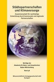 Cover von Städtepartnerschaften und Klimavorsorge