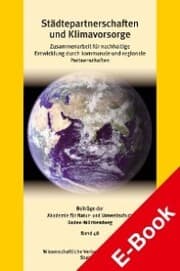 Cover von Städtepartnerschaften und Klimavorsorge
