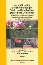 Cover von Nachhaltigkeits-Berichterstattung in Stadt- und Landkreisen, Städten und Gemeinden