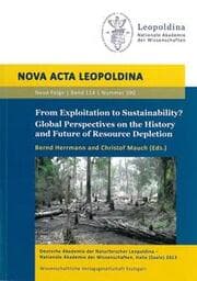 Cover von From Exploitation to Sustainability? Global Perspectives on the History and Future of Resource Depletion