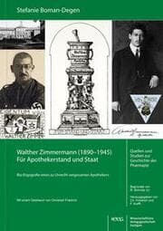 Cover von Walther Zimmermann (1890-1945) - Für Apothekerstand und Staat