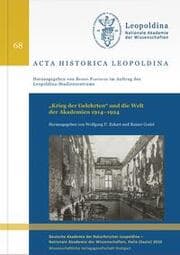 Cover von Krieg der Gelehrten und die Welt der Akademien 1914-1924