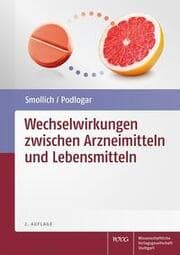 Cover von Wechselwirkungen zwischen Arzneimitteln und Lebensmitteln