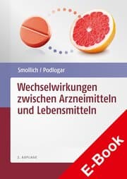 Cover von Wechselwirkungen zwischen Arzneimitteln und Lebensmitteln