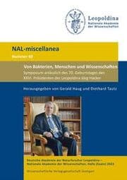 Cover von Von Bakterien, Menschen und Wissenschaften