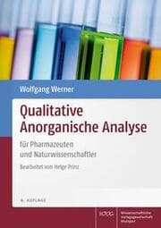 Cover von Qualitative Anorganische Analyse