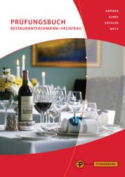 Cover von Prüfungsbuch Restaurantfachmann/-frau